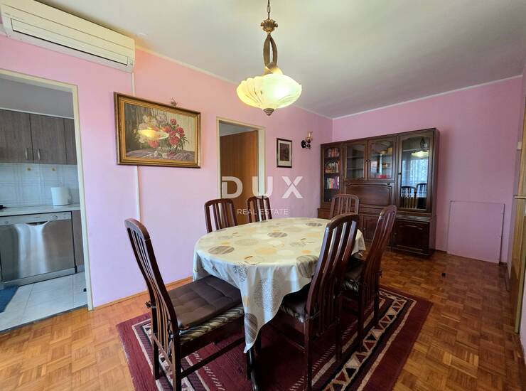 Rijeka, Krnjevo, trosobni stan, 83m2, pogled na more — fotografija 4
