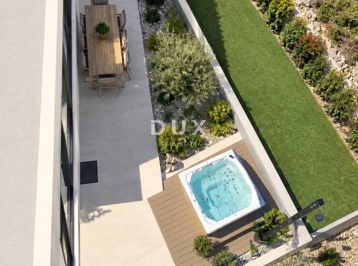 Dalmacija, Primošten, trosobni stan, 122,55 m², vrt i pogled — fotografija 6