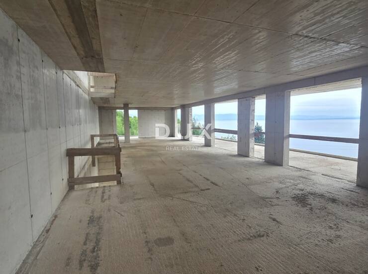Lovran, Medveja, vila, 450 m2, u izgradnji, okoliš 1080 m2 — fotografija 2
