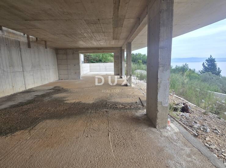 Lovran, Medveja, vila, 450 m2, u izgradnji, okoliš 1080 m2 — fotografija 3