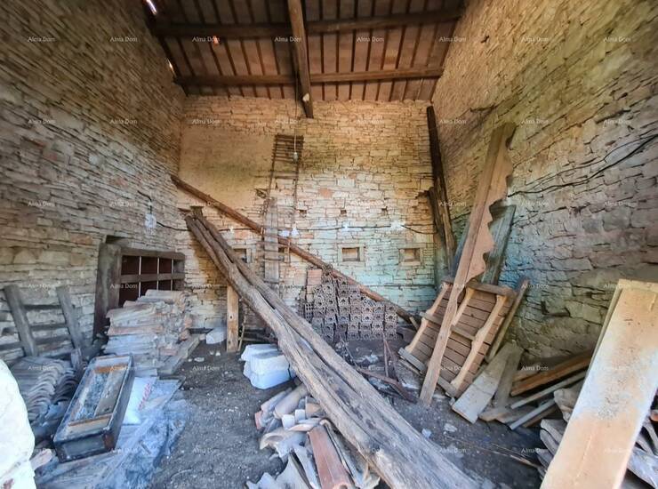 U blizini Vodnjana prodajemo veliku stanciju s kamenom kućom.
Kuća prizem... — fotografija 8