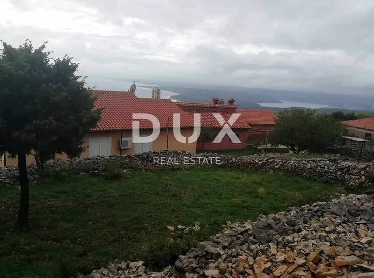 Istra, Labin, građevinsko zemljište, 964 m2, pogled na more — fotografija 2