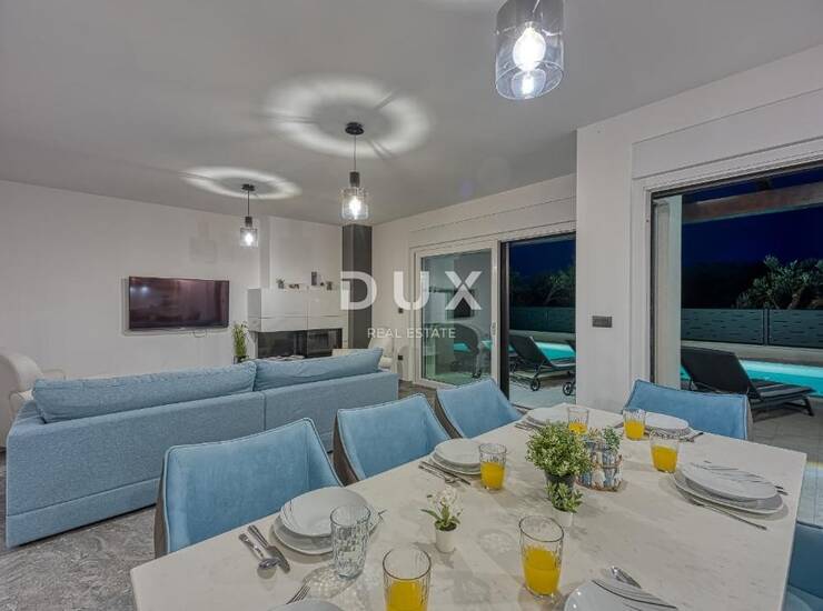 Vodnjan, Galižana, vila, 150 m², bazen i pogled na more — fotografija 4