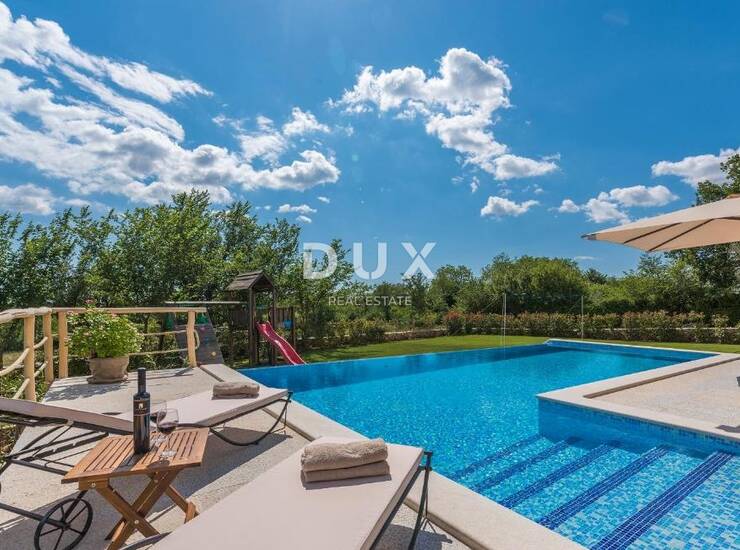 Svetvinčenat, kamena vila, 163 m², infinity bazen — fotografija 5