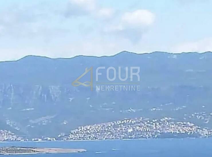 Otok Krk, Risika, građevinsko zemljište, 846m2