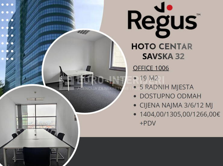 Zagreb, Trešnjevka, zakup ureda 6 radnih mjesta — fotografija 2