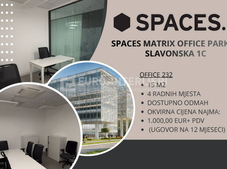 ZAKUP UREDA - ZAGREB, Matrix Office Park na Slavonskoj aveniji — fotografija 3