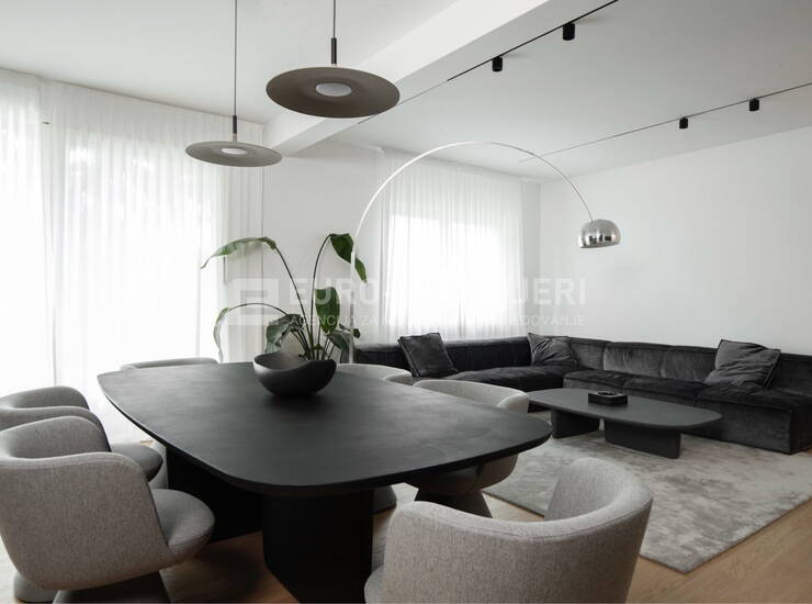 Zagreb, Srebrnjak, luksuzan trosoban stan 152 m² balkon, terasa GM, PM — fotografija 3