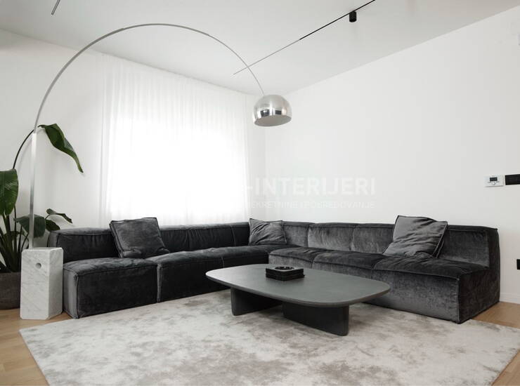 Zagreb, Srebrnjak, luksuzan trosoban stan 152 m² balkon, terasa GM, PM — fotografija 3