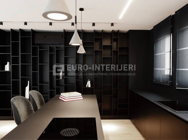 Zagreb, Srebrnjak, luksuzan trosoban stan 152 m² balkon, terasa GM, PM — fotografija 6