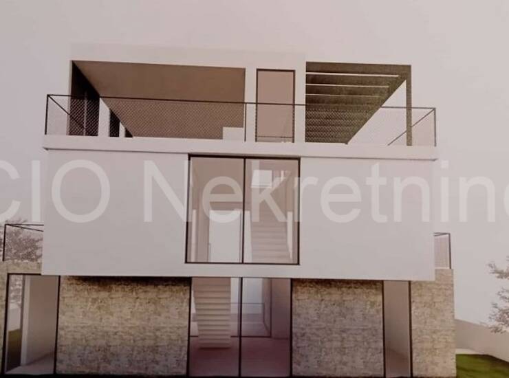 Rogoznica, Kanica, građevinsko zemljište sa idejnim projektom, 400m2  — fotografija 4