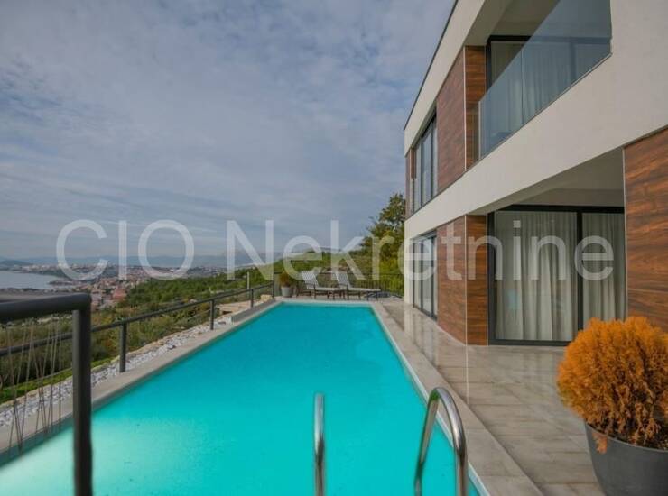 Podstrana, luksuzne vile s bazenom, prodaja — fotografija 9