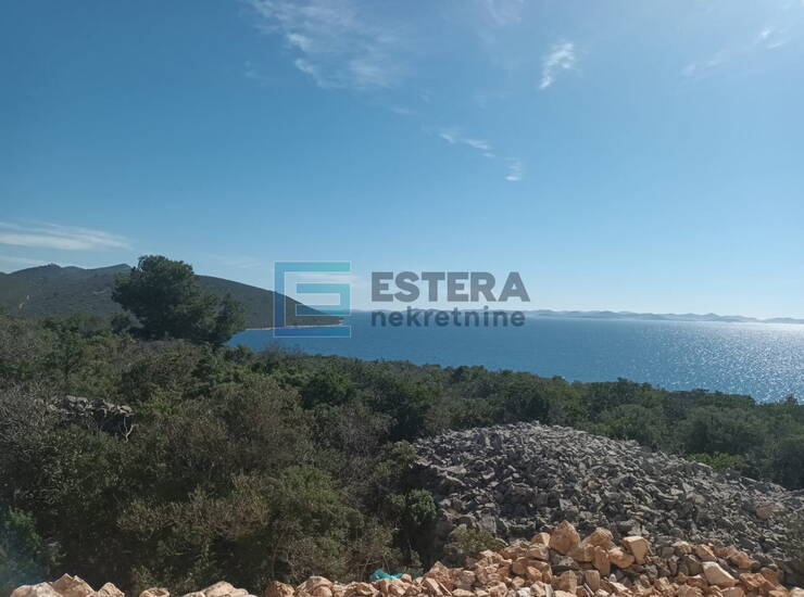 Građevinsko zemljište 536 m2 PRODAJA Ždrelac, Pašman, 250 m od mora — fotografija 3