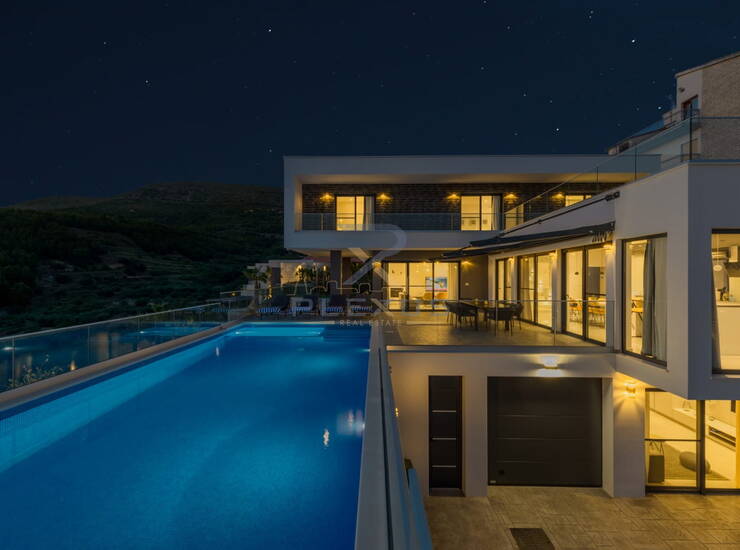 Villa s pogledom na more: Split - okolica, Podstrana — fotografija 2