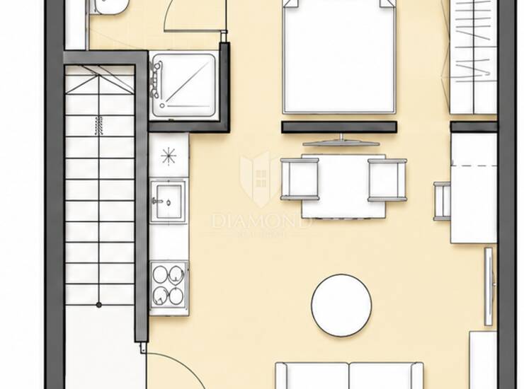 Zagreb, Trešnjevka, višenamjenski prostor 27m2 — fotografija 6