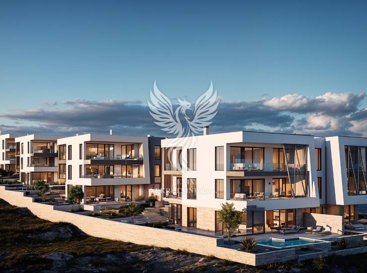 TRIBUNJ HILLS RESIDENCE, PREDIVAN 2S + DB STAN S POGLEDOM NA MORE  — fotografija 4