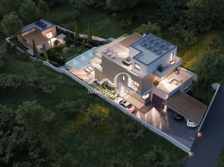 DVORNICA- ROGOZNICA- JEDINSTVENA VILLA U IZGRADNJI- BAZEN