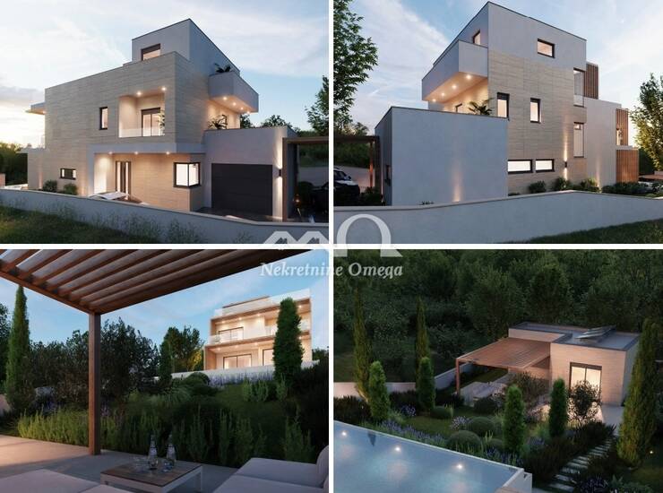 DVORNICA- ROGOZNICA- JEDINSTVENA VILLA U IZGRADNJI- BAZEN — fotografija 6