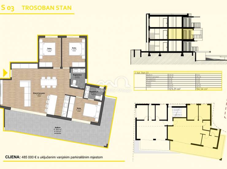 ROGOZNICA- STUPIN ČELINE, PREMIUM NOVOGRADNJA 2. RED DO MORA, S3 — fotografija 6
