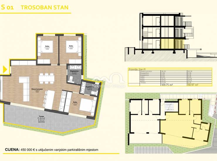 ROGOZNICA- STUPIN ČELINE, PREMIUM NOVOGRADNJA 2. RED DO MORA, S1 — fotografija 6