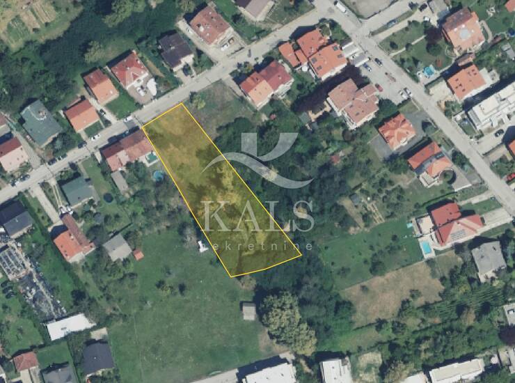 GRAĐEVINSKO ZEMLJIŠTE, PRODAJA, ZAGREB, JAZBINA, 2342 m2