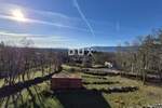 Klana, Škalnica, građevinsko zemljište 2101 m², pogled na more — fotografija 4