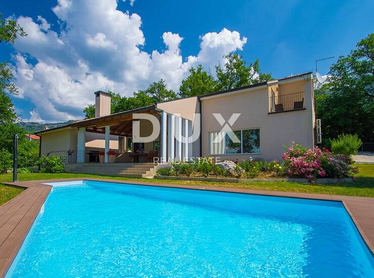 Istra, Buzet, vila, 285 m², 4 spavaće sobe, vanjski bazen — fotografija 4