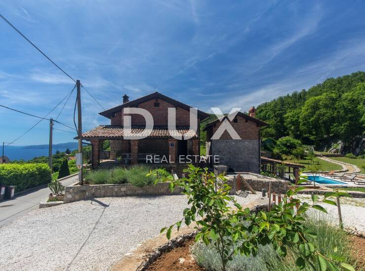 Kvarner, Opatija, 3 kuće, 564 m2, renovirane, imanje, bazen — fotografija 5