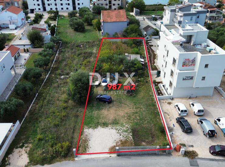 Zadar, Bibinje, građevinsko zemljište, 987 m2 — fotografija 3