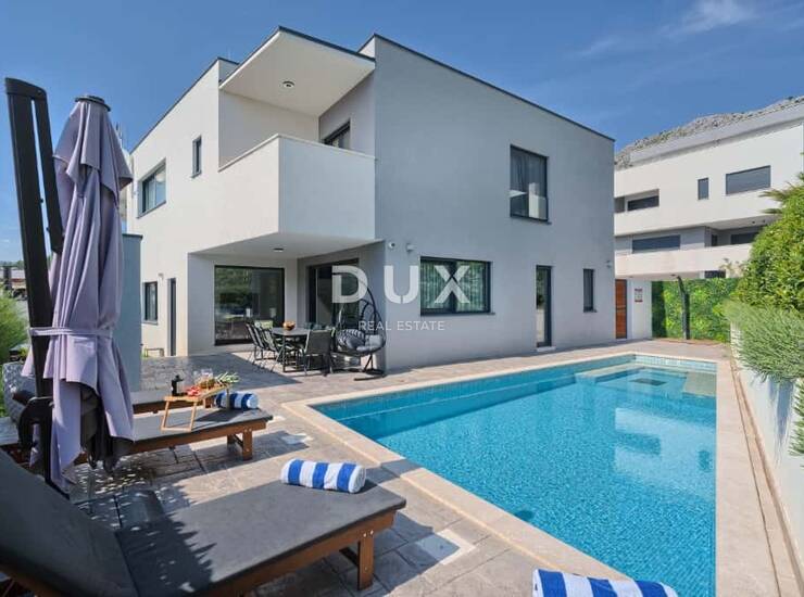 Podstrana, Strožanac, vila, 325,89 m², bazen, garaža — fotografija 2
