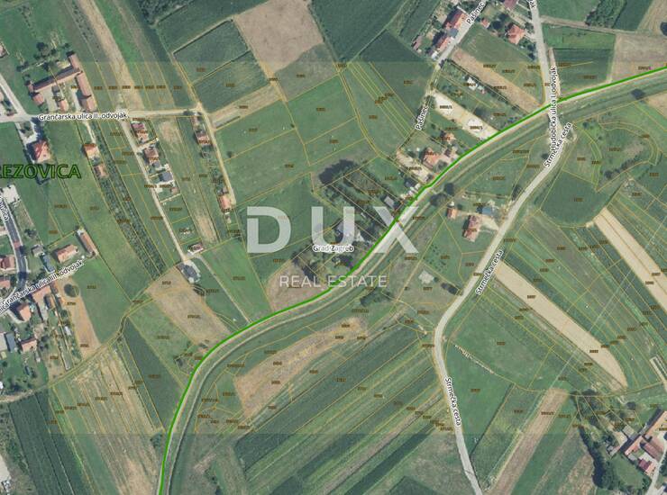 Zagreb, Odranski Obrež, građevinsko zemljište, 1.828 m²