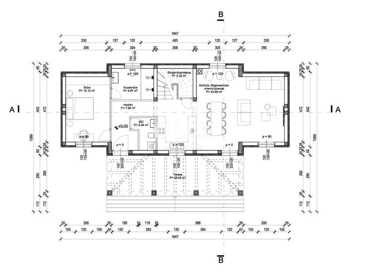  Zadra, Poličnik, kuća (roh-bau), 275 m² — fotografija 2