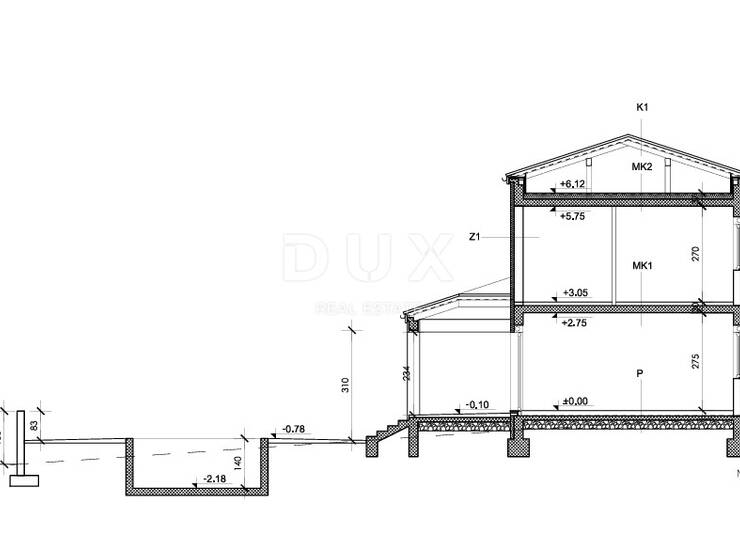  Zadra, Poličnik, kuća (roh-bau), 275 m² — fotografija 5