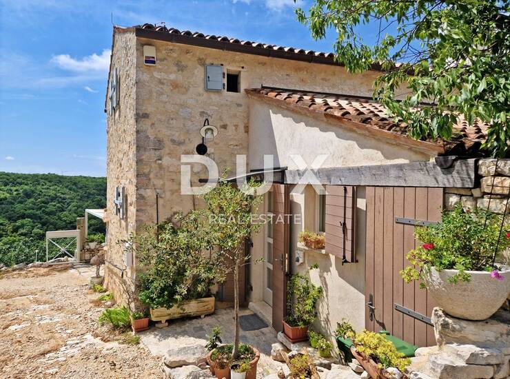 Istra, Buje, samostojeća kuća, 120 m², pogled na more — fotografija 2