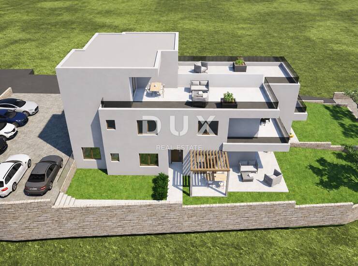 Tribunj, Sovlje, trosobni stan, 104,23 m², krovna terasa — fotografija 2