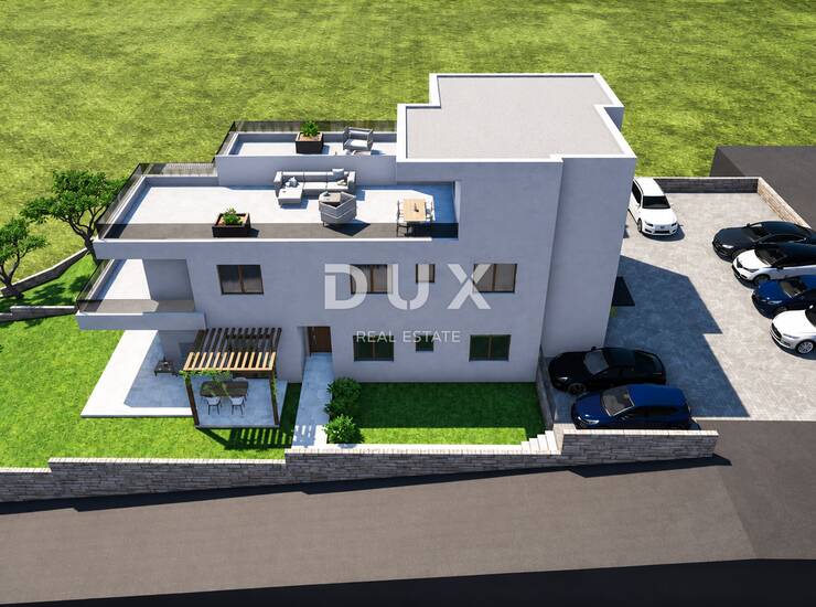 Tribunj, Sovlje, trosobni stan, 104,23 m², krovna terasa — fotografija 3