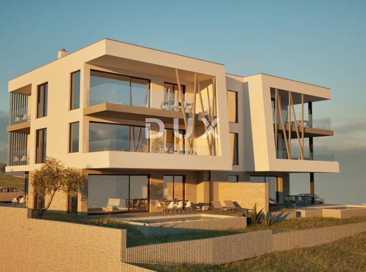 Tribunj, dvosobni stan, 101,00 m², dvije master spavaće sobe, pogled na more