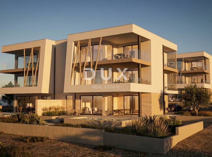 Tribunj, dvosobni stan, 101,00 m², dvije master spavaće sobe, pogled na more — fotografija 2