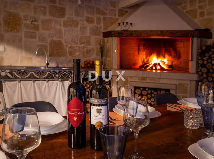 ZADAR, MURVICA GORNJA - Kamena vila s bazenom! Biznis investicija! — fotografija 4