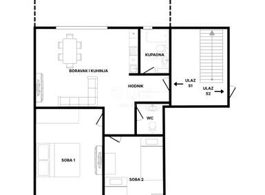 Trosoban stan Gračani, Zagreb 75m² - 355.500 € | SveHrNekretnine