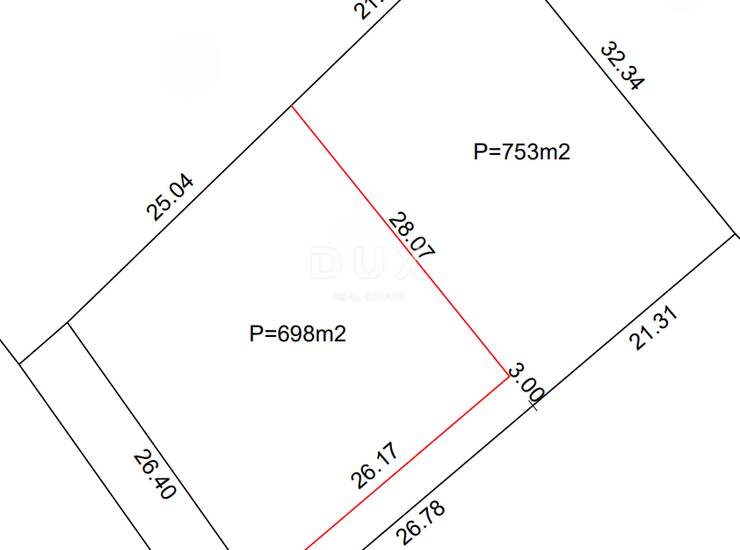 ZADAR, BRIŠEVO - Građevinsko zemljište 753 m2! 85 €/m2! — fotografija 4