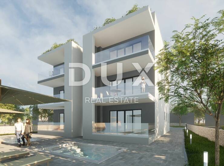 ZADAR, TURANJ - Novogradnja! Dvoetažni penthouse s prekrasnim pogledom na more