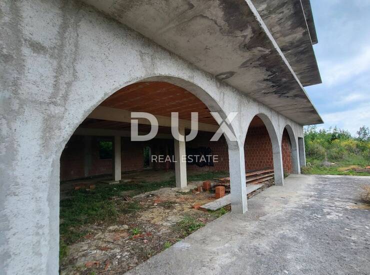 RTINA, ZADAR - Roh-bau kuća, prvi red do mora — fotografija 3
