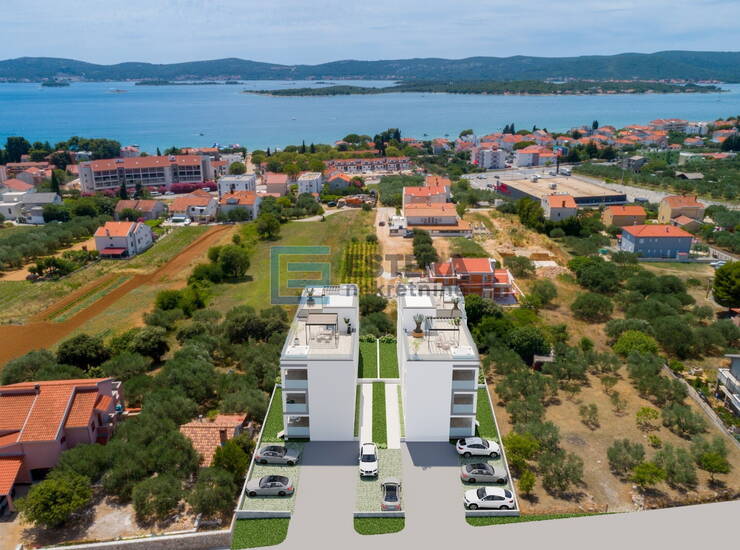 Apartman  S1 82 m2 PRODAJA Sveti Filip i Jakov, 3s, prizemlje, parking, vrt — fotografija 2