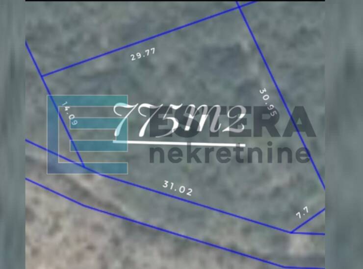Građevinsko zemljište 774 m2 PRODAJA Donje Raštane — fotografija 3