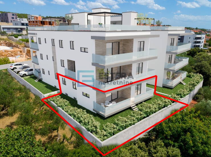Apartman  S2 99 m2 PRODAJA Sveti Filip i Jakov, 3s, prizemlje, parking, vrt