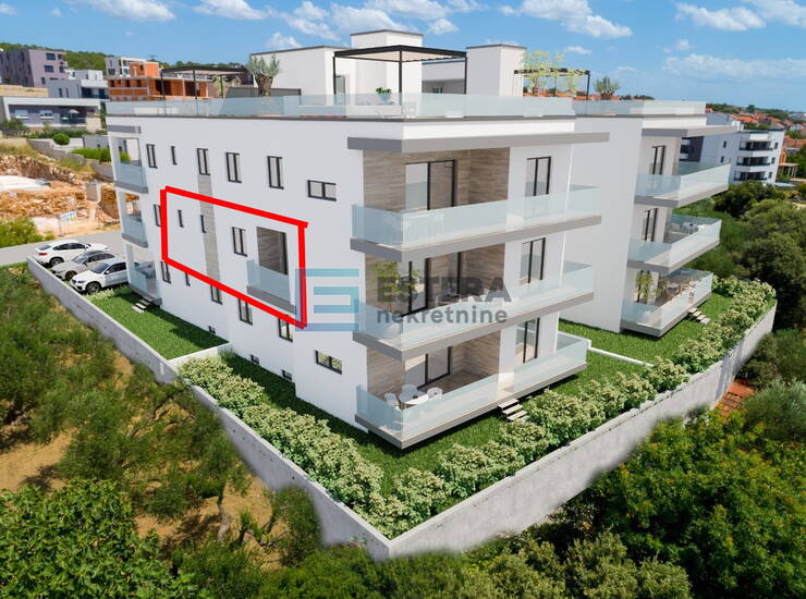 Apartman A 54  m2 PRODAJA Sveti Filip i Jakov, 2s, 1. kat, parking,