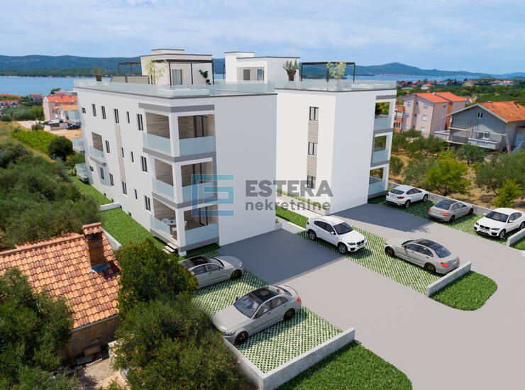 Apartman S4 61  m2 PRODAJA Sveti Filip i Jakov, 2s, 1. kat, parking, — fotografija 4