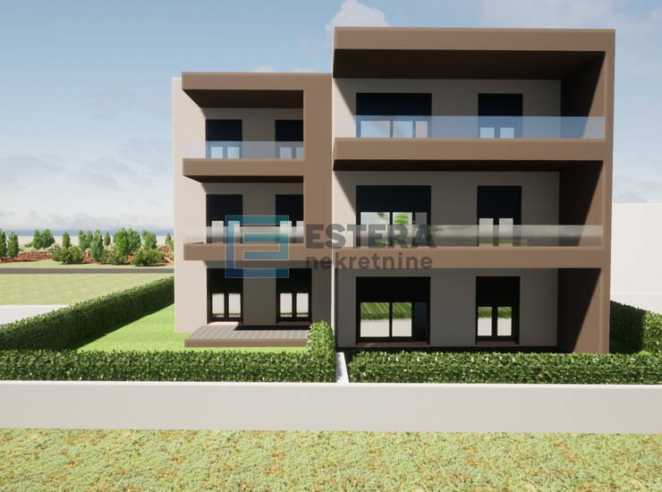 Apartman S7 96 m2 PRODAJA Turanj, 3s, 2. kat, krovna terasa, parking, 500 m od  — fotografija 4