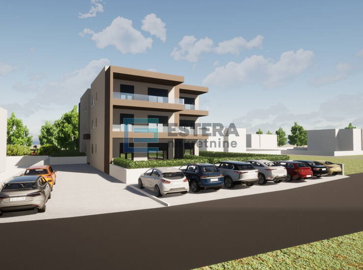 Apartman S3 91 m2 PRODAJA Turanj, 3s, priz, vrt, parking, 500 m od mora — fotografija 3